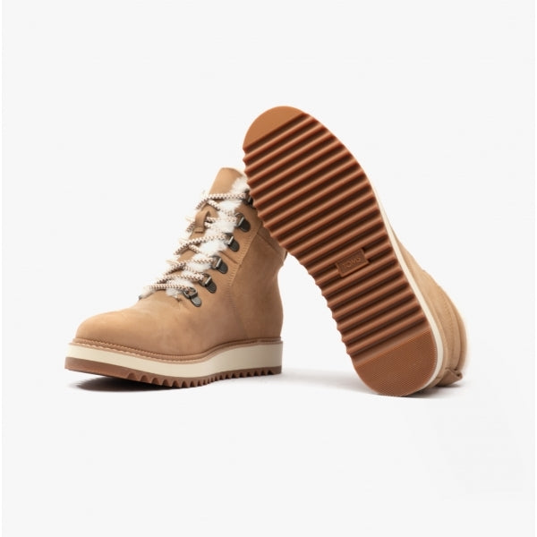 MOJAVE Womens Suede Waterproof Boots Brown