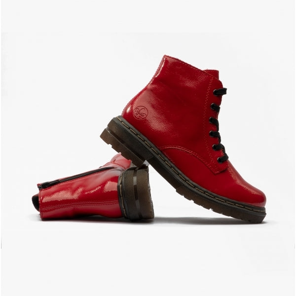 78240-33 Womens Ankle Boots Red