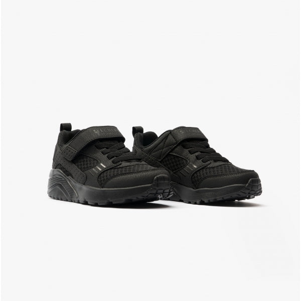 Skechers 403696L/BBK UNO LITE-ZELTON Boys Trainers Black