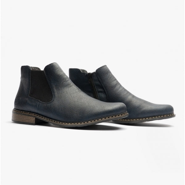 Z4994-14 Womens Chelsea Boots Blue