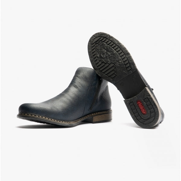 Z4994-14 Womens Chelsea Boots Blue