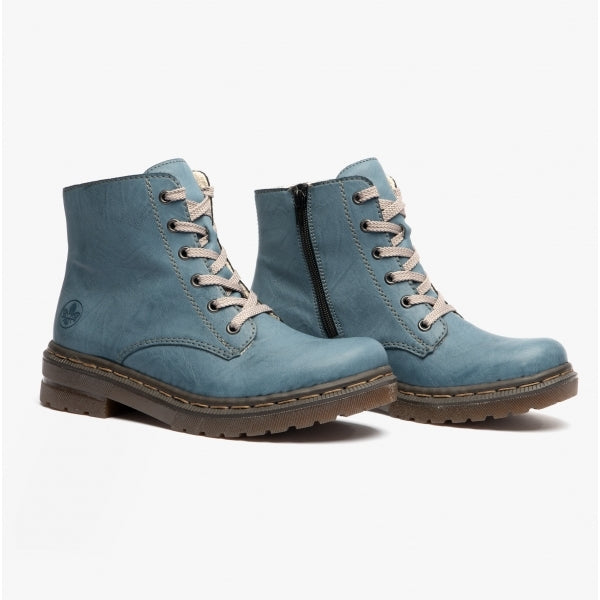 78240-14 Womens Ankle Boots Blue