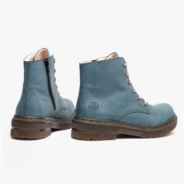 78240-14 Womens Ankle Boots Blue