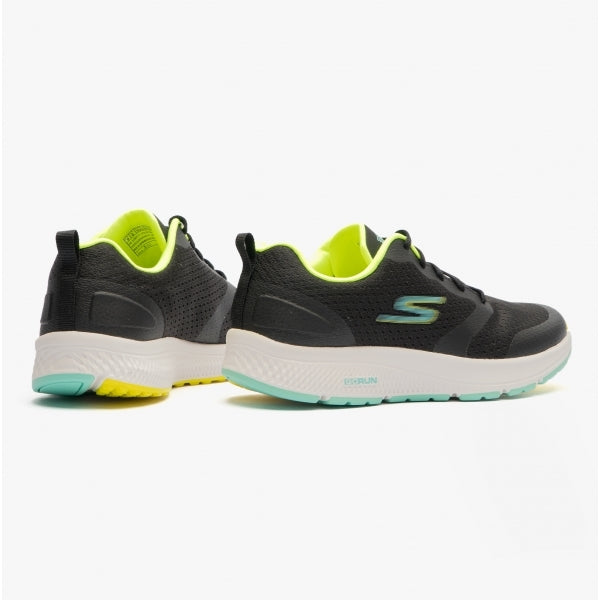 Skechers 128277/BKLM GO RUN CONSISTENT-INTENSIFY Womens Lace-Up Trainers Black/Lime