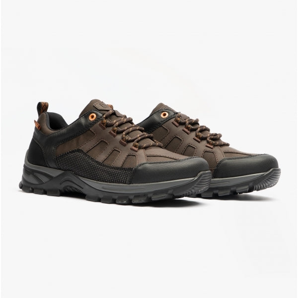 B6810-25 Mens Hiking Shoes Brown