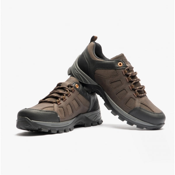 B6810-25 Mens Hiking Shoes Brown