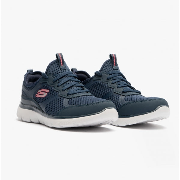 Skechers 149535/NVY SUMMITS-FREE CLASSICS Womens Lace-Up Trainers Navy