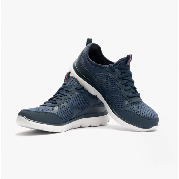 Skechers 149535/NVY SUMMITS-FREE CLASSICS Womens Lace-Up Trainers Navy