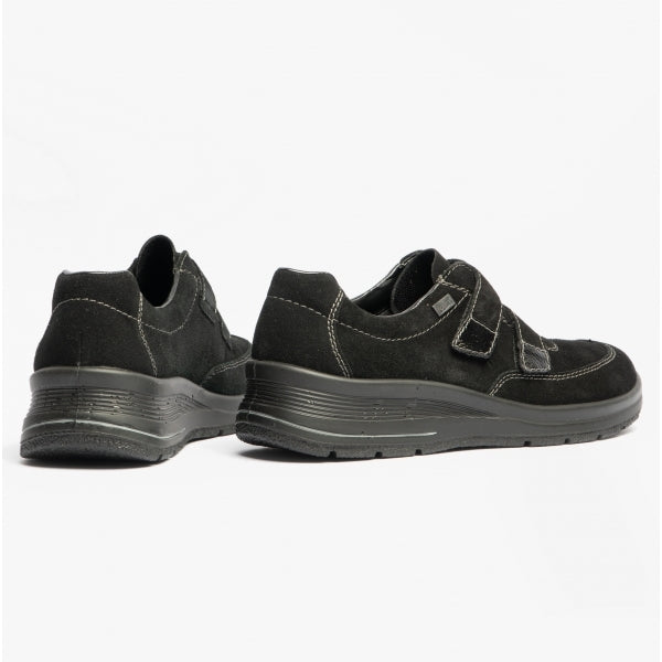 L7750-00 Womens Leather Boots Black