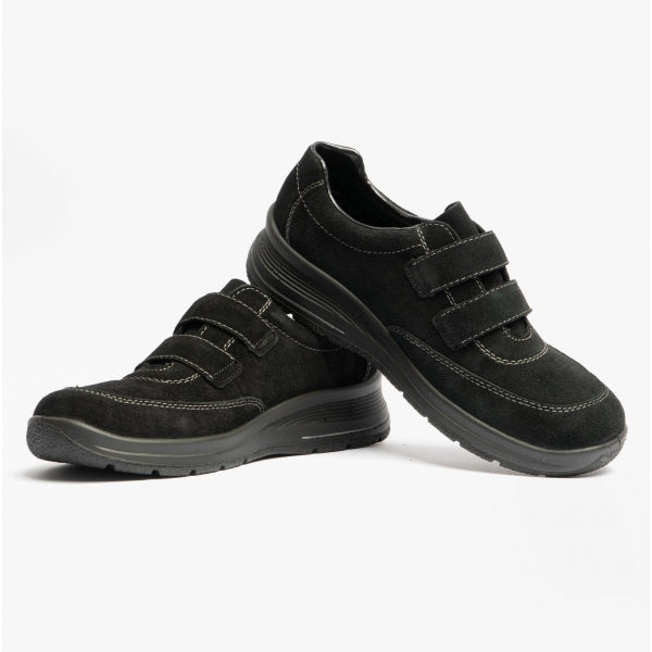 L7750-00 Womens Leather Boots Black