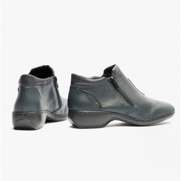 L3882-15 Womens Leather Boots Black