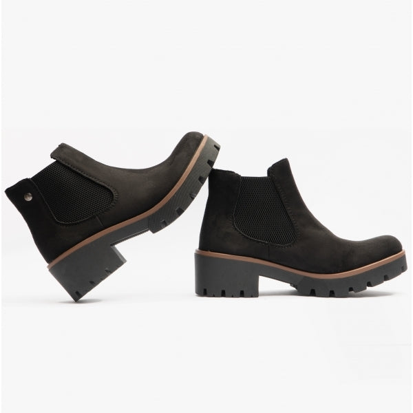 Rieker 79265-00 Womens Ankle Boots Black