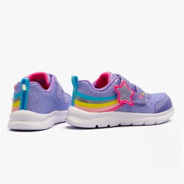 Skechers 302711N/LAV COMFY FLEX 2.0-STARRY SKIES Girls Trainers Purple