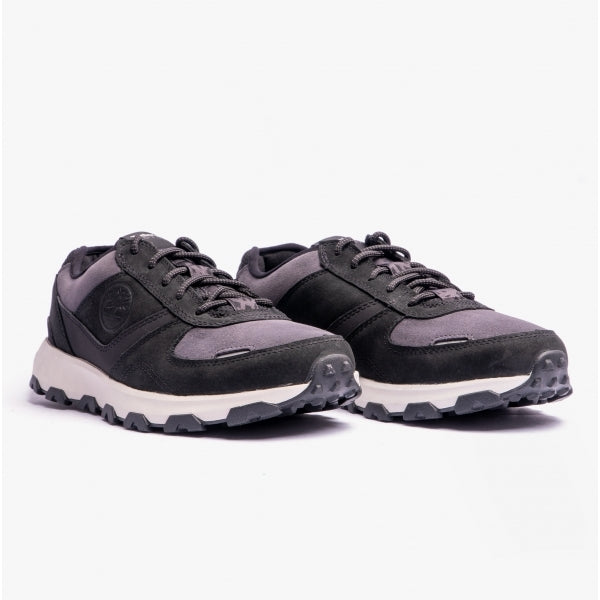 Timberland Winsor Park Ox Mens Nubuck Trainers Grey/Black