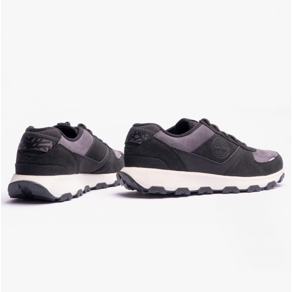Timberland Winsor Park Ox Mens Nubuck Trainers Grey/Black