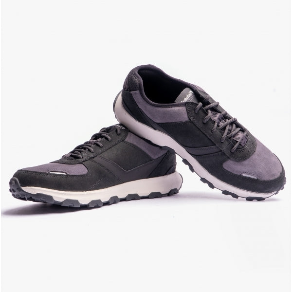 Timberland Winsor Park Ox Mens Nubuck Trainers Grey/Black