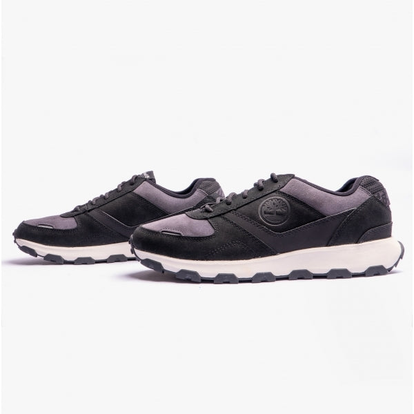 Timberland Winsor Park Ox Mens Nubuck Trainers Grey/Black