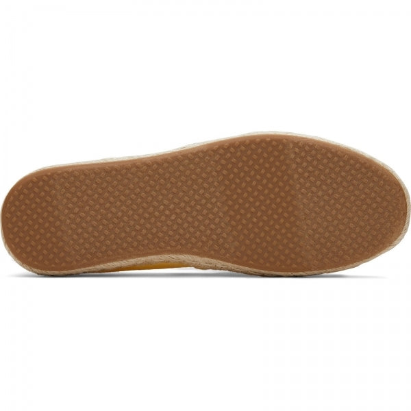 ALPARGATA ROPE Womens Slip-On Canvas Espadrilles Yellow