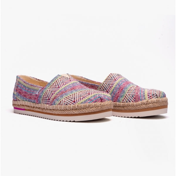 ALPARGATA PLATFORM ROPE Womens Espadrille Natural