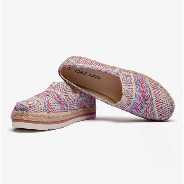 ALPARGATA PLATFORM ROPE Womens Espadrille Natural