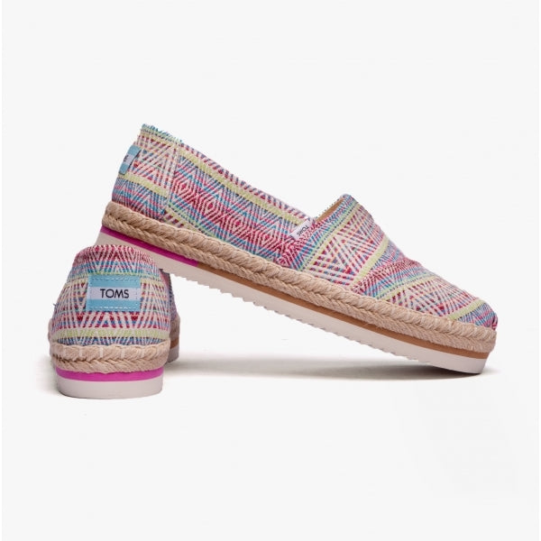 ALPARGATA PLATFORM ROPE Womens Espadrille Natural