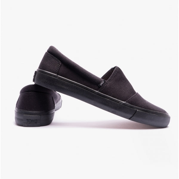 ALPARGATA FENIX SLIP-ON Mens Trainers Black