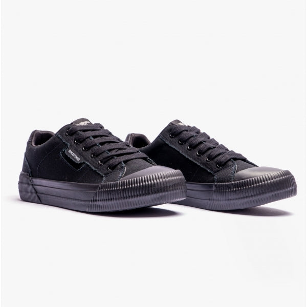 Rocket Dog CHEERY Womens Canvas Trainers Black