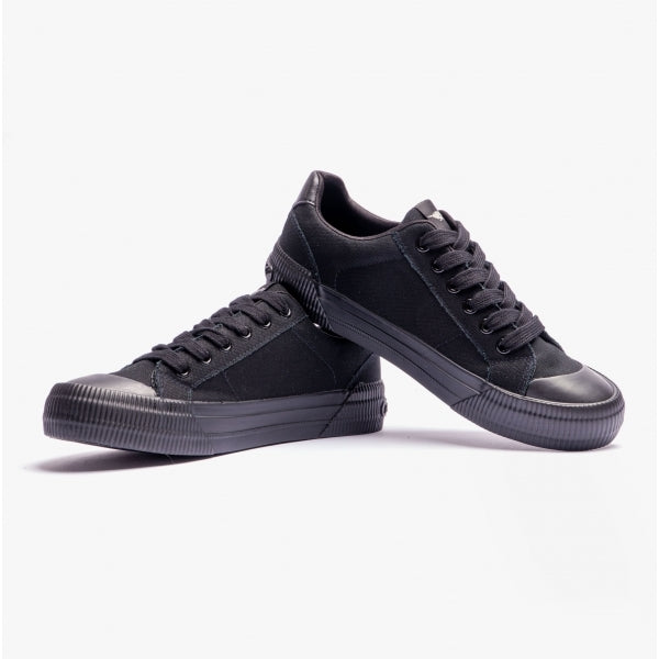 Rocket Dog CHEERY Womens Canvas Trainers Black