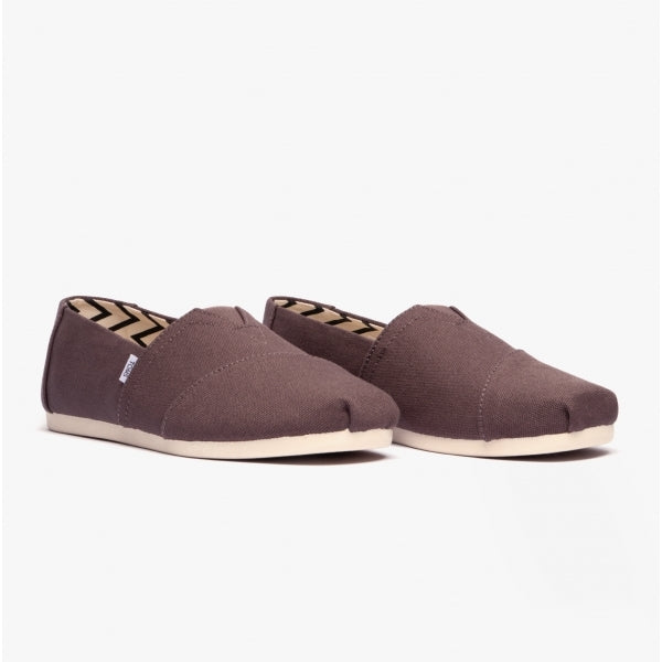 ALPARGATA Mens Canvas Espadrille Grey
