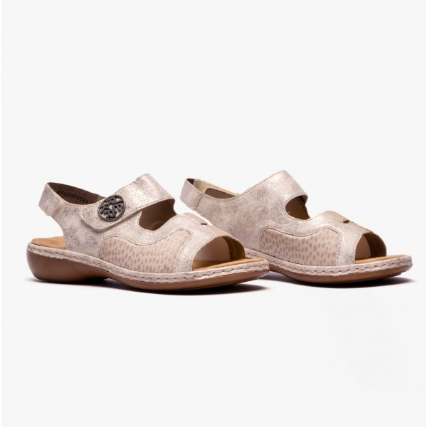 65989-90 Womens Sandals Beige
