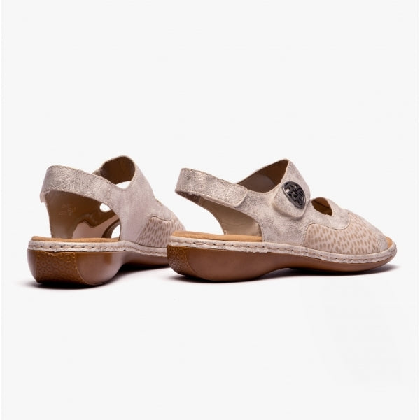 65989-90 Womens Sandals Beige