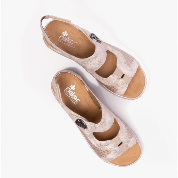 65989-90 Womens Sandals Beige