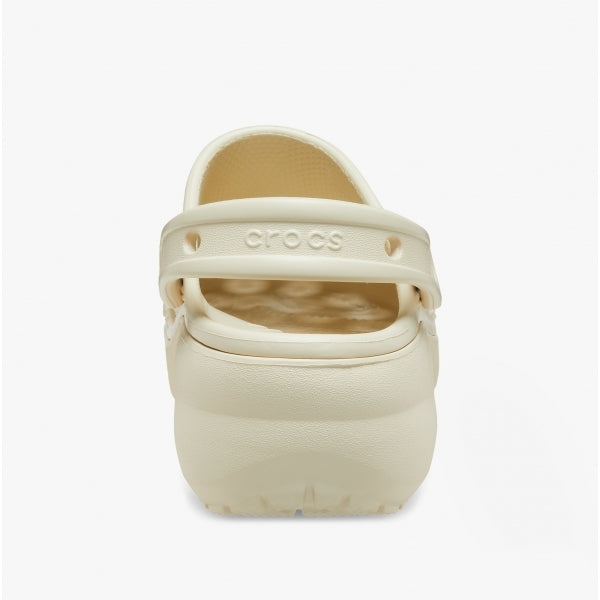 Crocs 206750-2Y2 CLASSIC PLATFORM CLOG Womens Clogs Bone