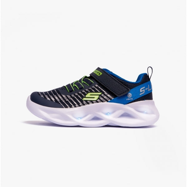 Skechers 401650N/NVBL TWISTY BRIGHTS - NOVLO Boys Trainers Blue