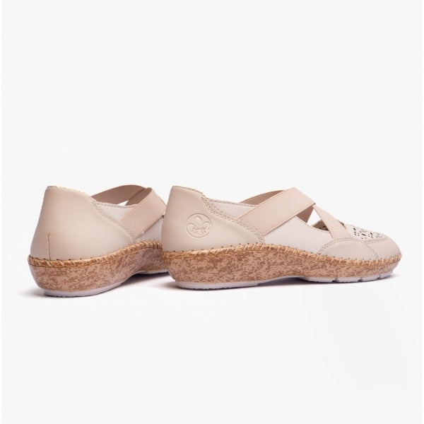 44853-60 Womens Shoes Beige