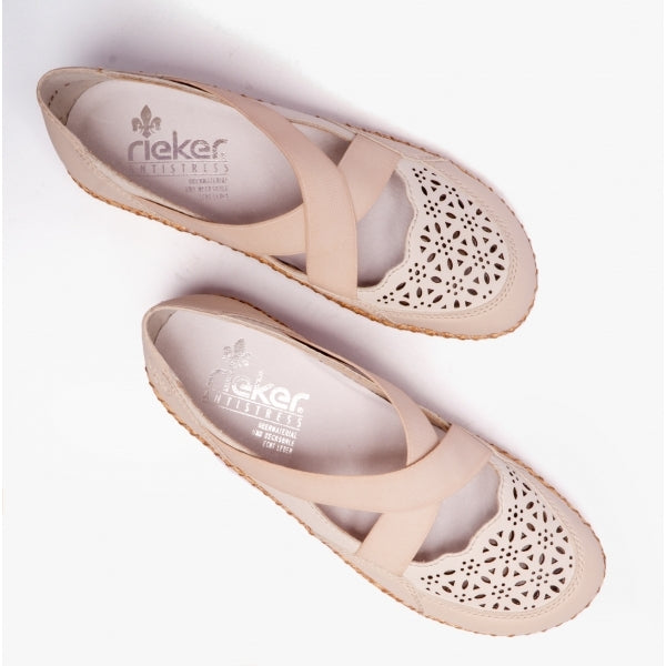 44853-60 Womens Shoes Beige