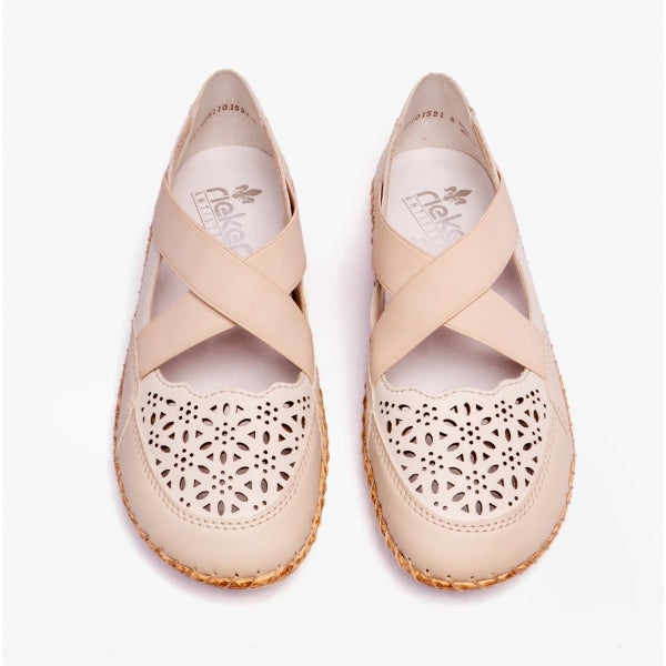 44853-60 Womens Shoes Beige