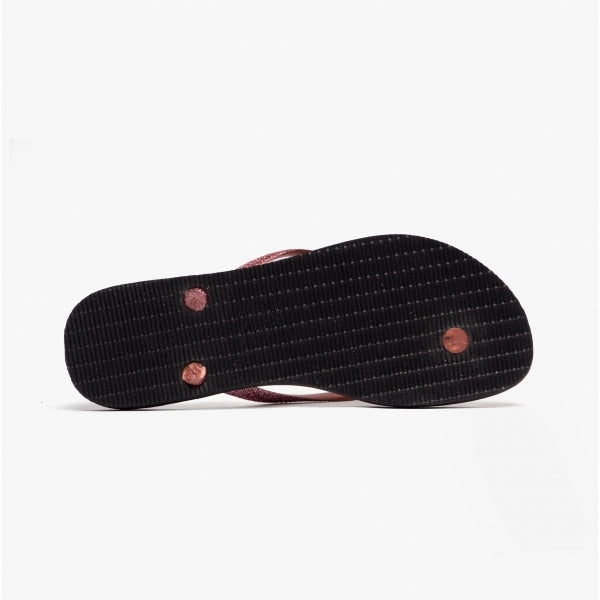 Havaianas HAV SLIM ANIMALS MIX Womens Flip-Flops Black/Gold