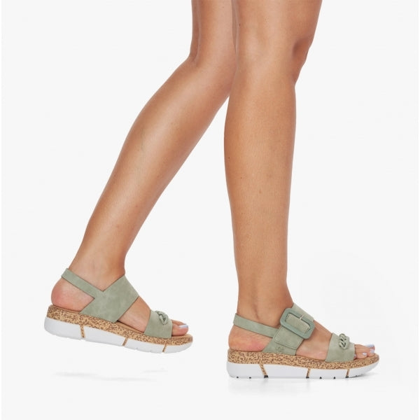 V2350-52 Womens Sandals Green