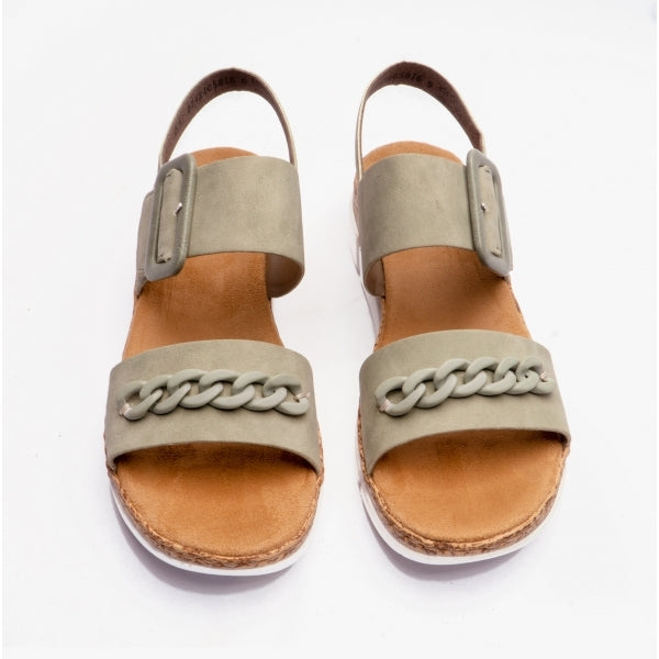 V2350-52 Womens Sandals Green