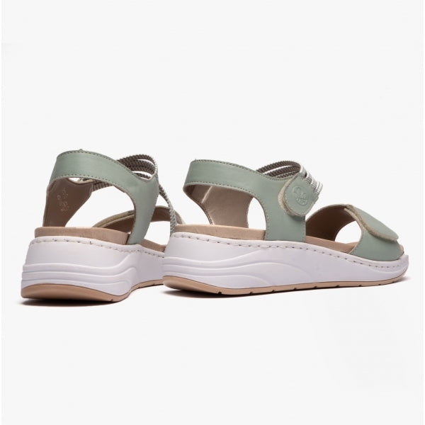 64353-52 Womens Sandals Green