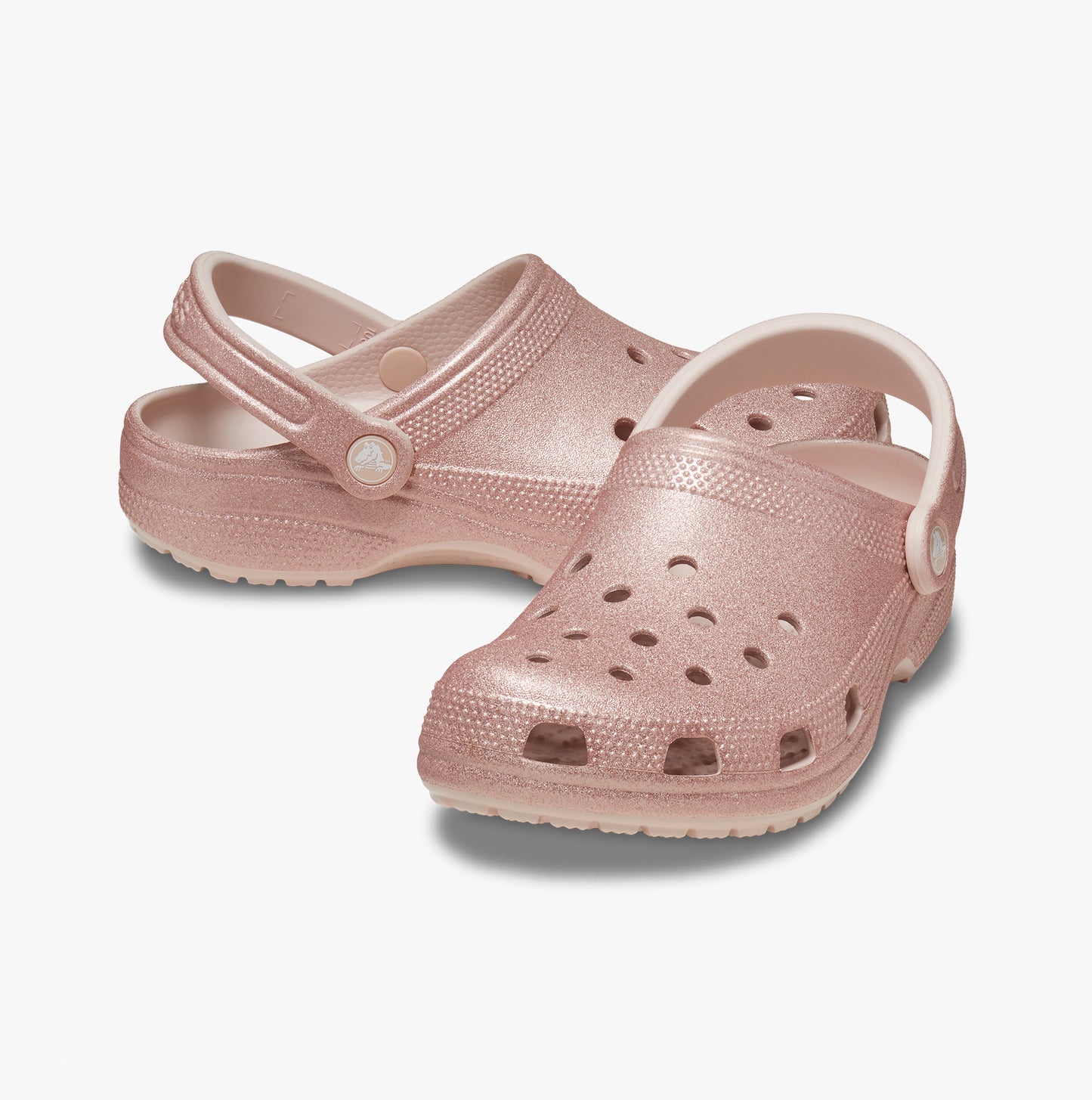 Crocs CLASSIC GLITTER Unisex Adults Clogs Quartz Glitter