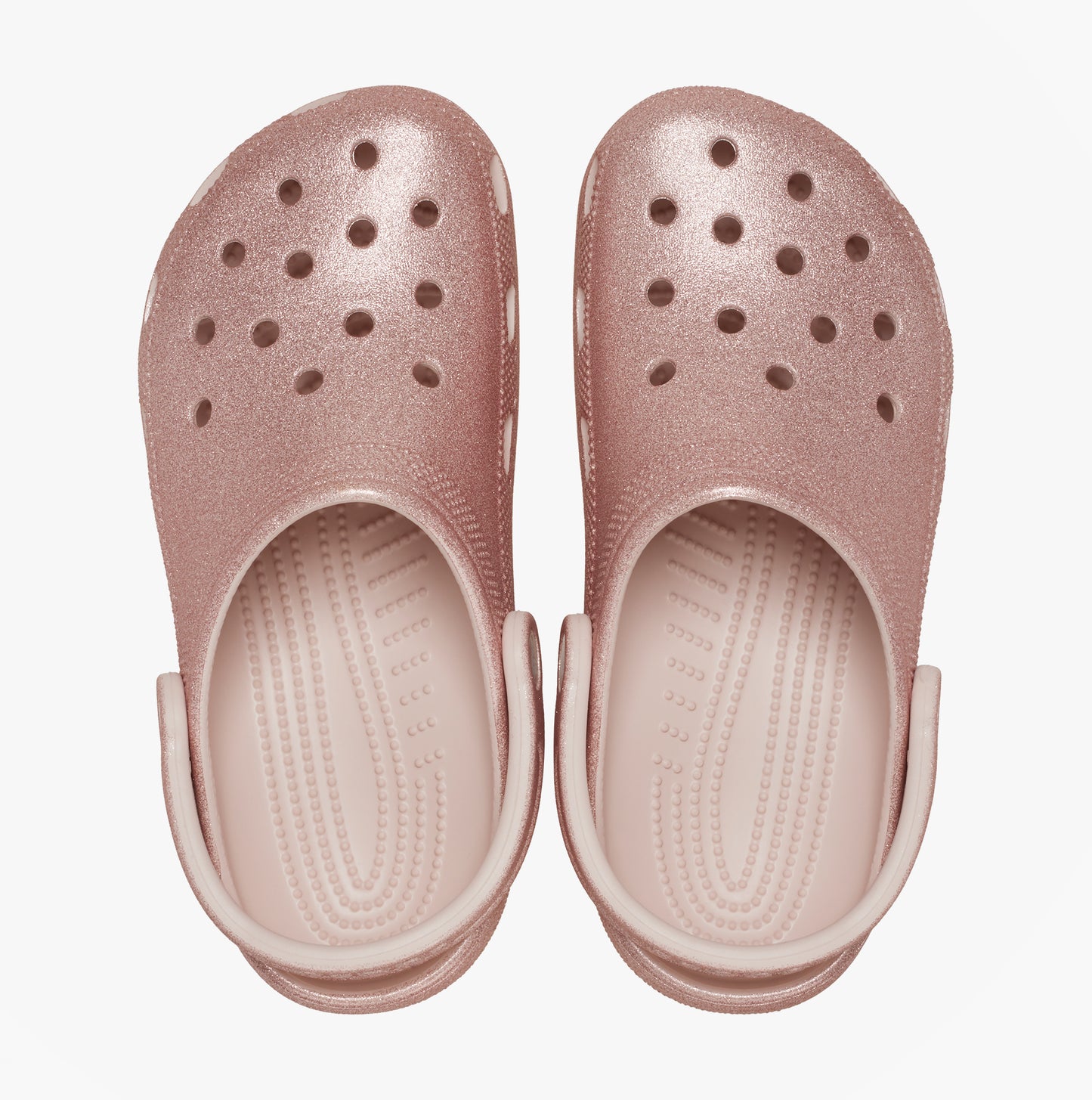 Crocs CLASSIC GLITTER Unisex Adults Clogs Quartz Glitter