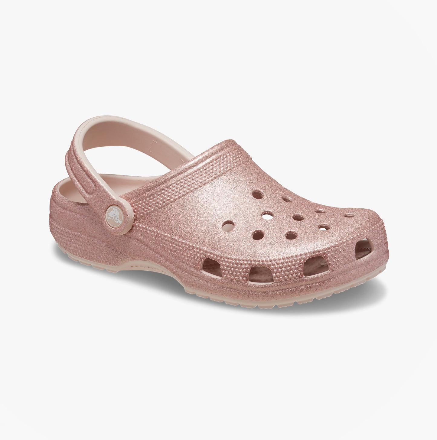 Crocs CLASSIC GLITTER Unisex Adults Clogs Quartz Glitter