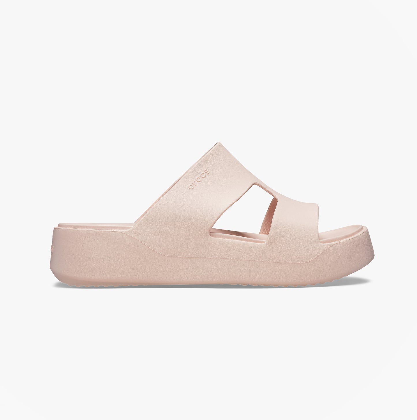 Crocs GETAWAY PLATFORM Womens Sliders Quartz