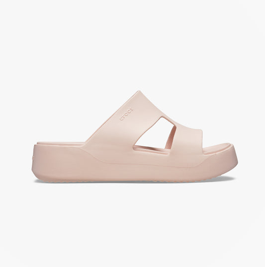 Crocs GETAWAY PLATFORM Womens Sliders Quartz
