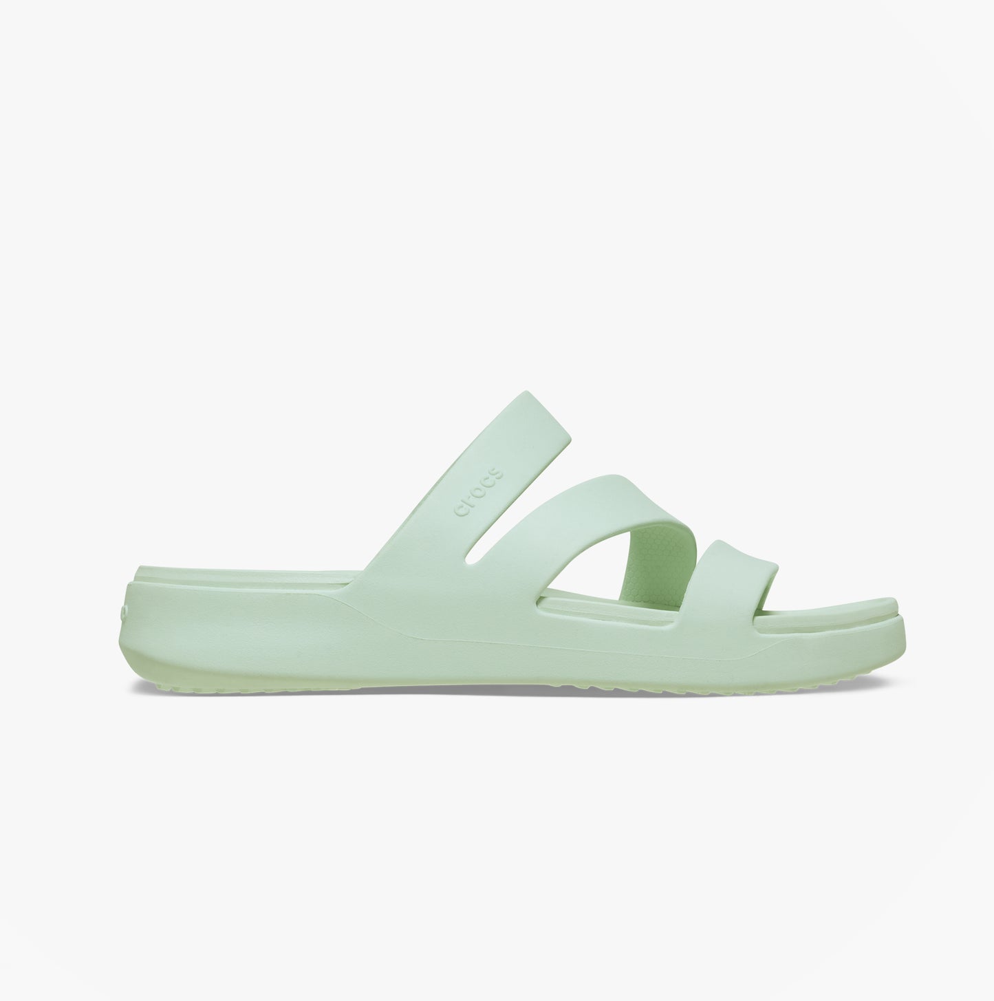 Crocs GETAWAY STRAPPY Womens Sliders Mint Tint