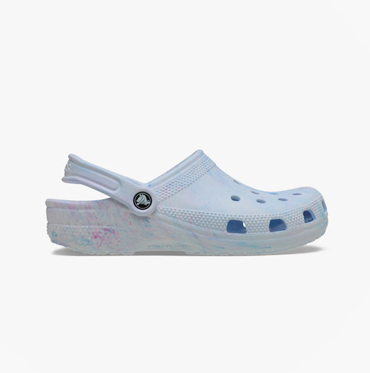 Crocs 211583 WATERCOLOR MARBLED Womens Clogs Oxygen Swirl