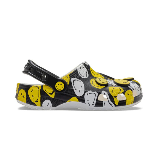 Crocs SMILEY CLASSIC Unisex Kids Clogs Multi