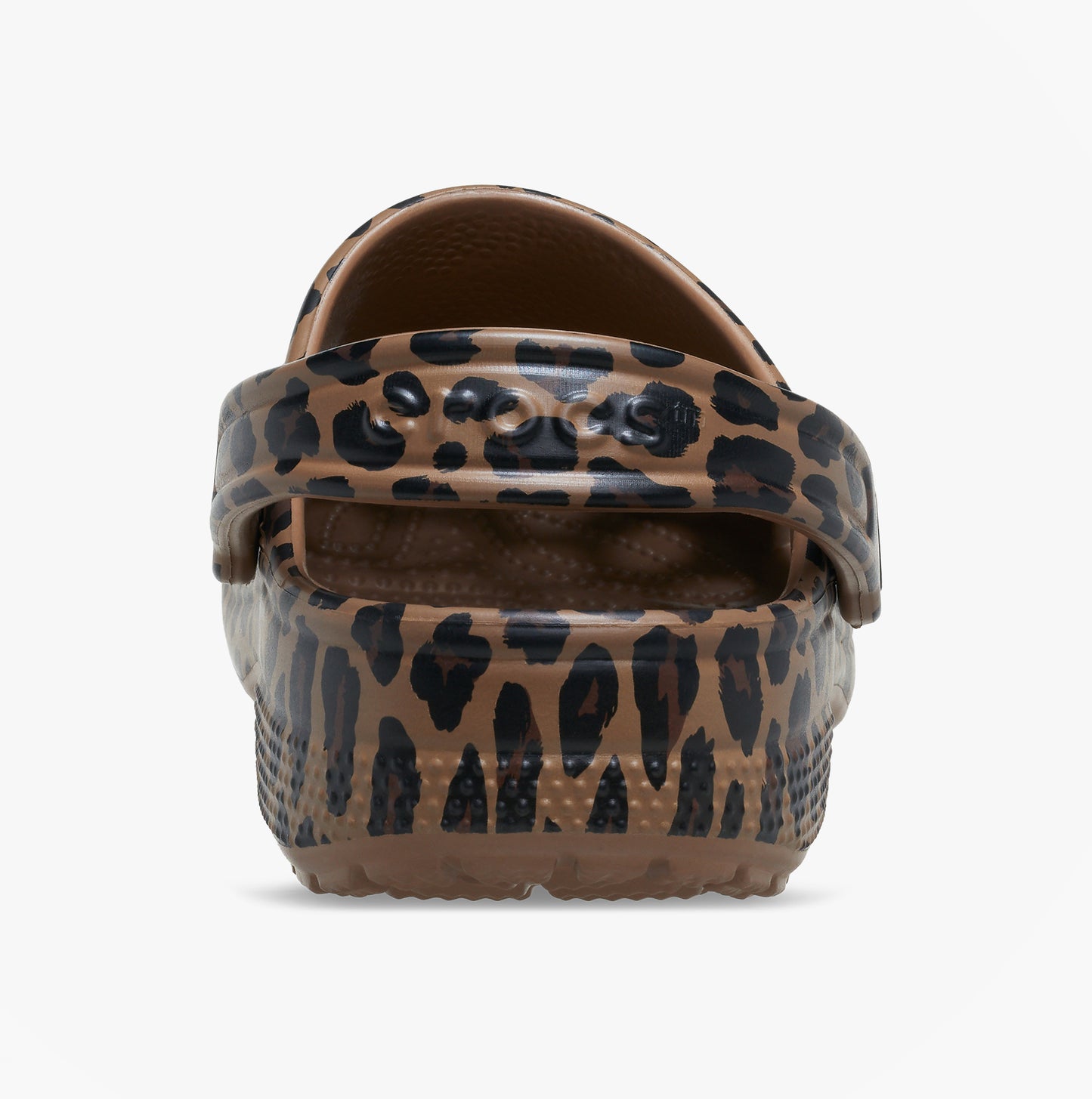 Crocs CLASSIC ANIMAL Unisex Adults Clogs Sepia/Leopard